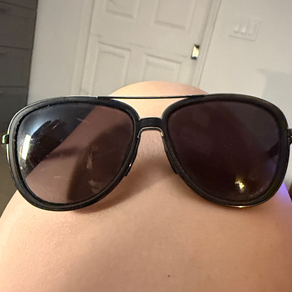 Oakley Black Aviator Sunglasses